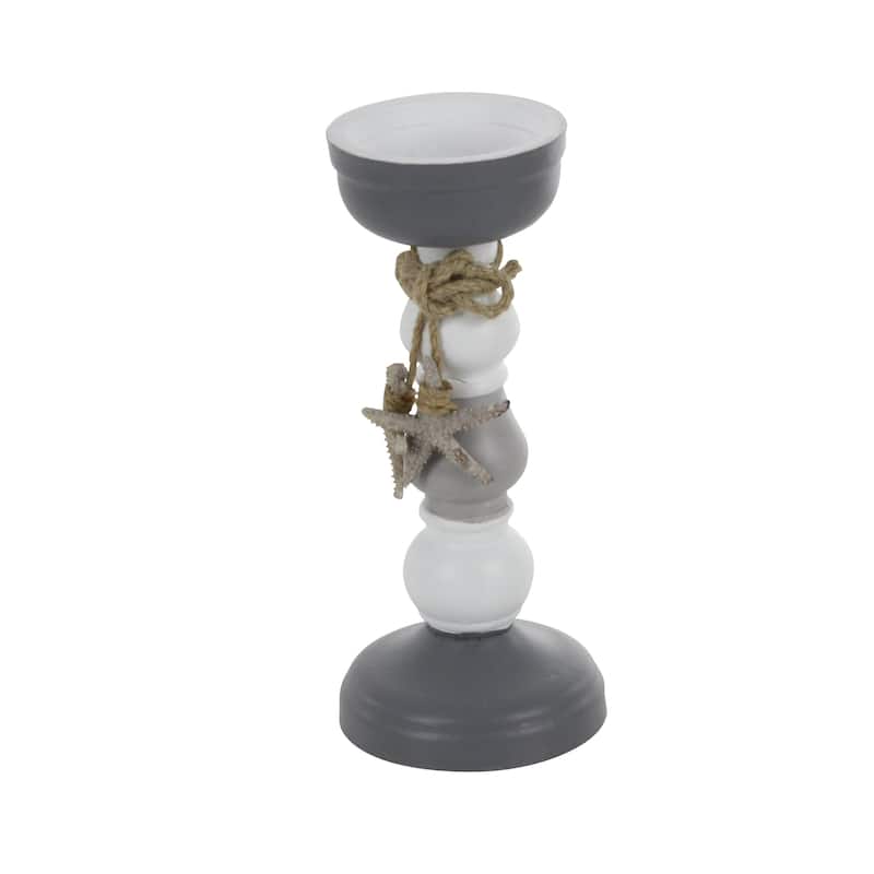 Wooden Candle Holder - Set of 2 - Roche River Decor
