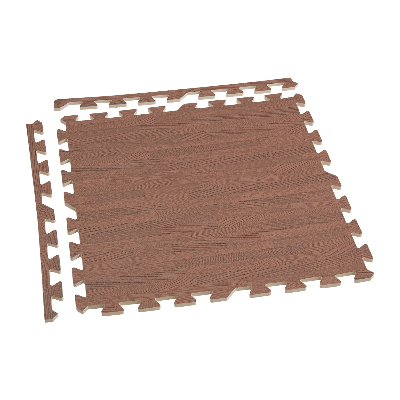 24 Pcs (4x6 Arrangement) Multicolor Puzzle Floor Mats, 12 X 12 EVA Foam  Interlocking Tiles, Comfortable Exercise and Play Mat, 0.47 Thick(Color:14)