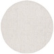 preview thumbnail 19 of 36, SAFAVIEH Handmade Ebony Bernadetta Modern Wool Rug 6' Round - Blue/Ivory - Round