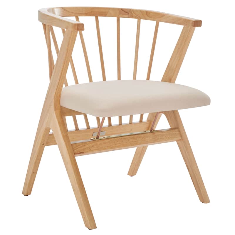 SAFAVIEH Carlota Spindle Dining Chair (Set of 2) - 23" W x 23" D x 30" H - 22Wx22Dx30H