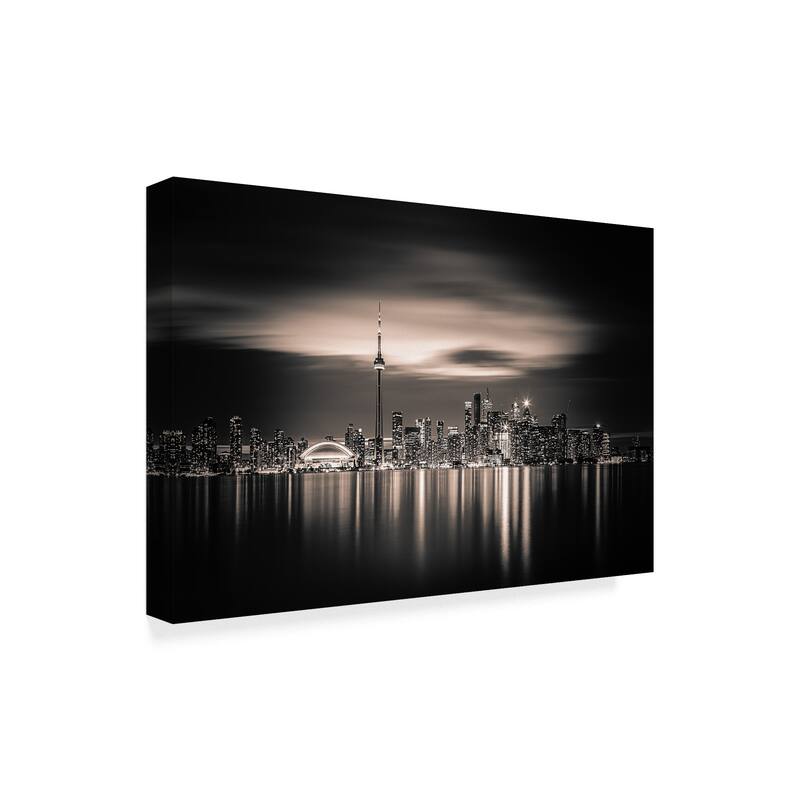 Yoann 'Toronto Cityscape' Canvas Art