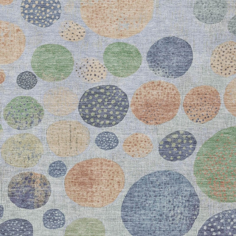 HomeRoots Geometric Transitional Rectangle Outdoor Rug