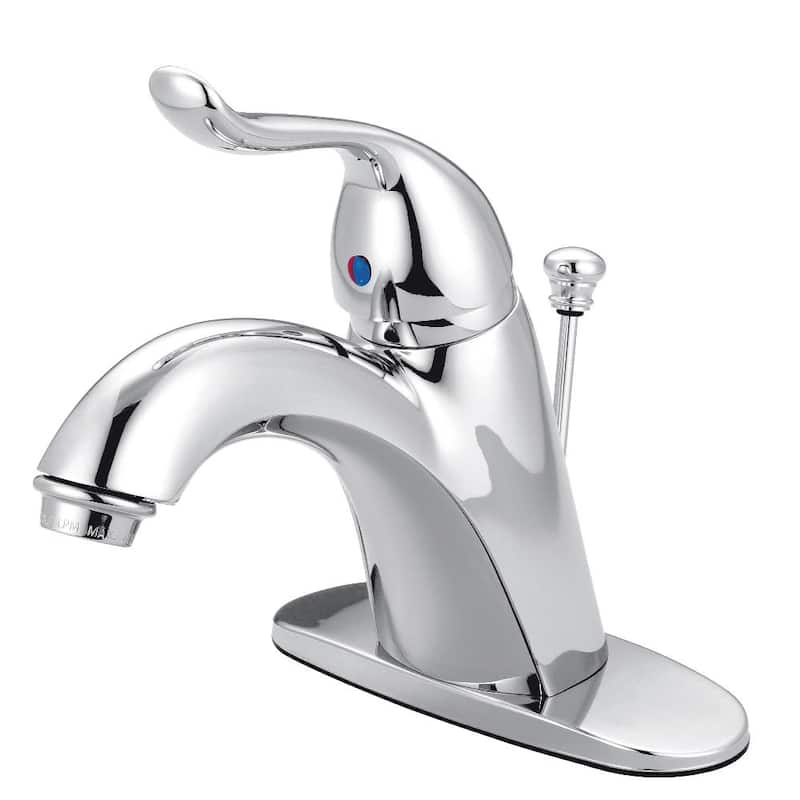 Kingston Brass Yosemite 1.2 GPM Single Hole Bathroom Faucet with - Polished Chrome