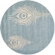 preview thumbnail 42 of 60, SAFAVIEH Handmade Soho Simi Peacock Feather N.Z. Wool Rug