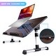 preview thumbnail 5 of 8, Adjustable Foldable and Portable Laptop Table Stand Desk for Bed, Sofa - 20.4 * 11.8 * 12.6 inches