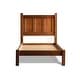 preview thumbnail 25 of 25, Grain Wood Furniture Shaker Solid Wood Panel Platform Bed Walnut - Twin