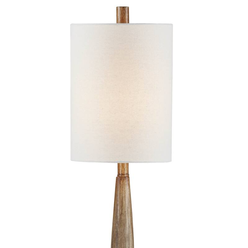 Crawford 35" Buffet Lamp with Linen Shade, Natural (Set of 2)