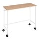 preview thumbnail 12 of 28, Metal Twin Loft Bed with Movable Table & Storage Racks