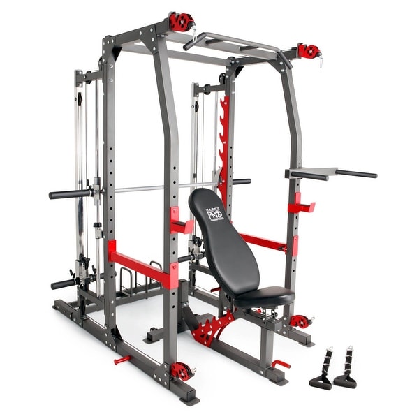 Marcy Pro Smith Machine Weight Bench Home Gym Total Body Workout Training System 390 Bed Bath Beyond 35681472