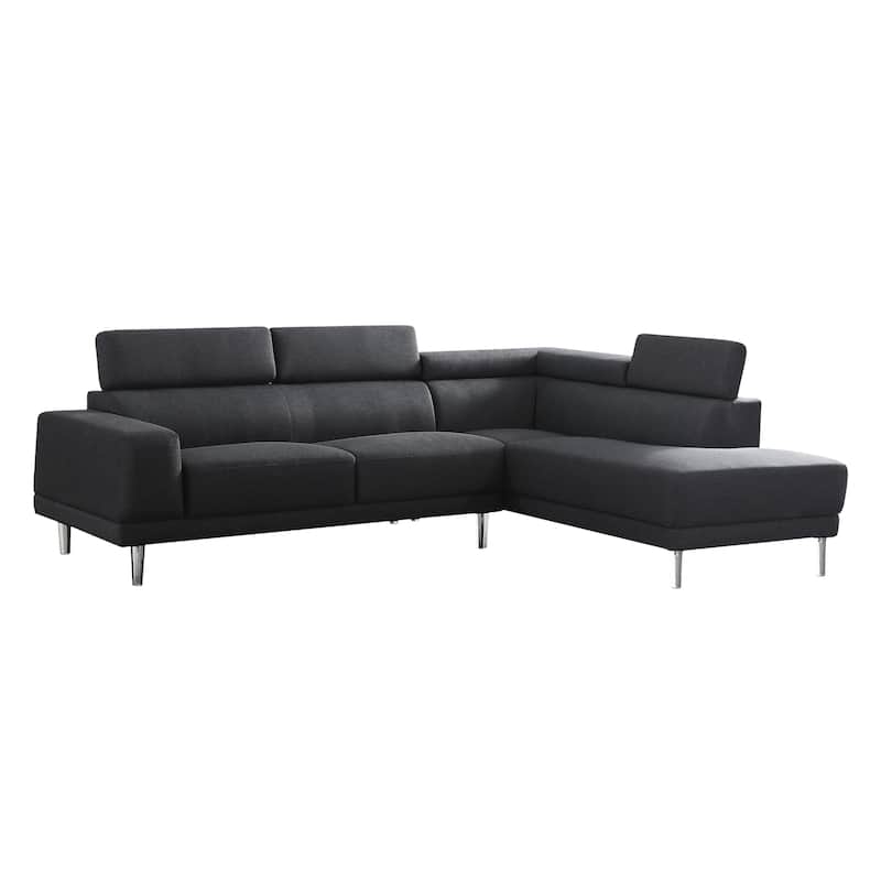 105 in. Width L-Shaped Chaise Sectional Sofa