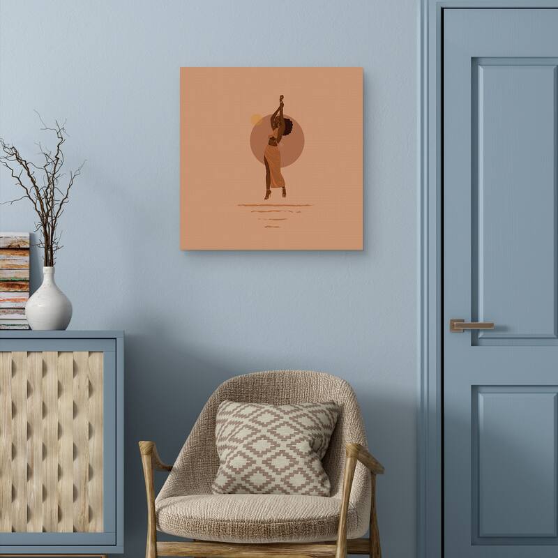 Keep Rising by Princella Canvas Art Print