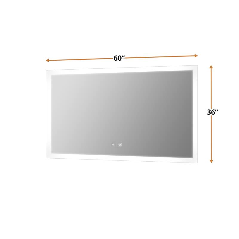 Aurorium LED Bathroom Vanity Mirror - N/A