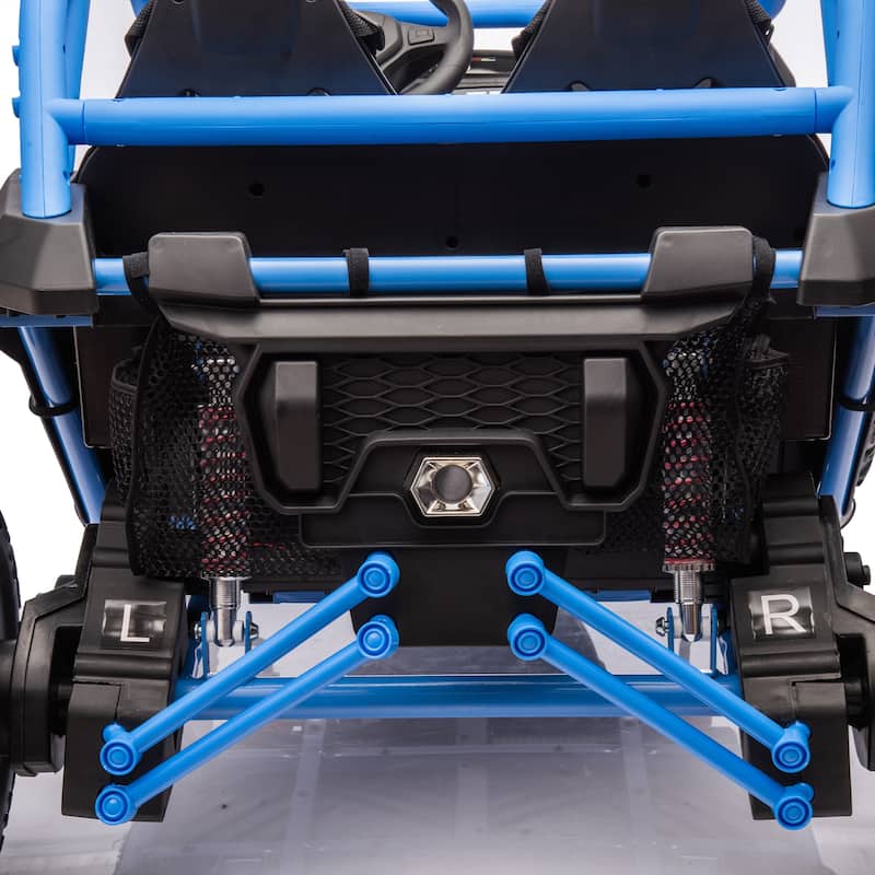 Remote Control Kids Ride on Car Blue Electric Car Electric Vehicle