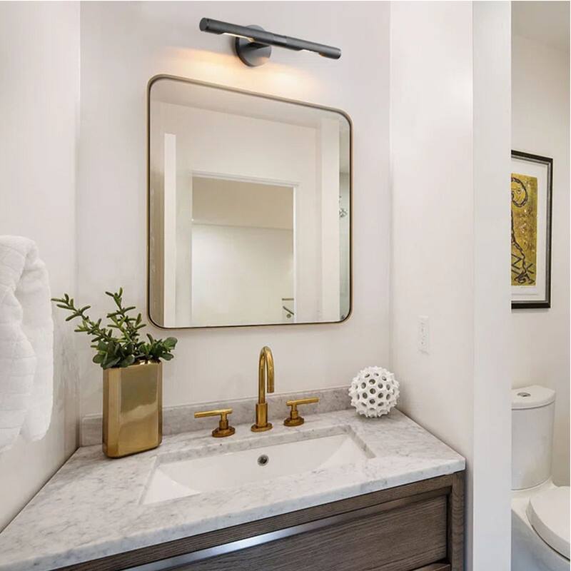 KAYLA Modern Wall Sconces, Brass Wall Mounted Lights, Bathroom Wall Picture Light for Living Room, Indoor Sconce Lighting