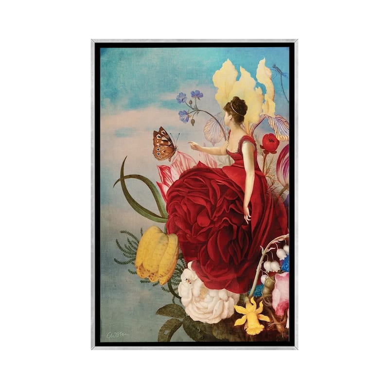 iCanvas "The Bouquet" by Catrin Welz-Stein Framed