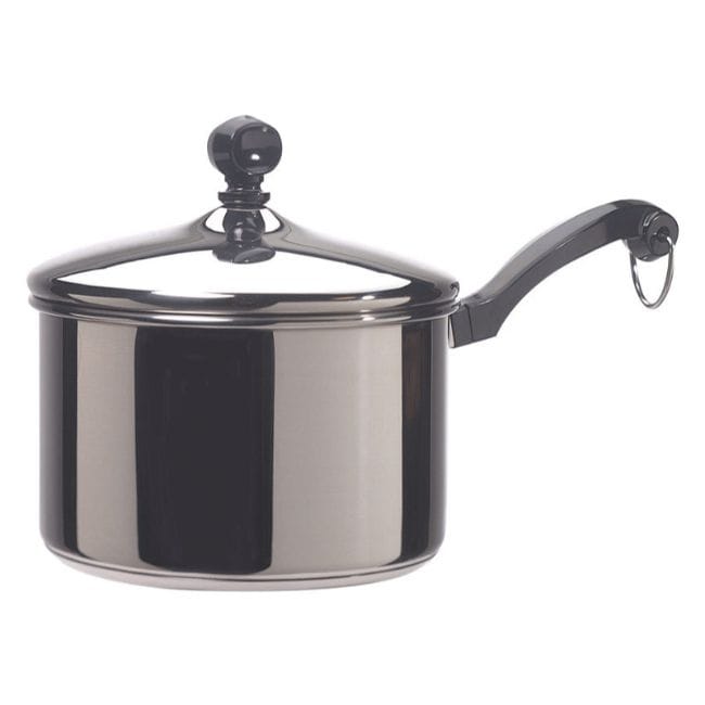 MÉMÉCOOK 2.5 Quart Stainless Steel Pot, Sauce Pan