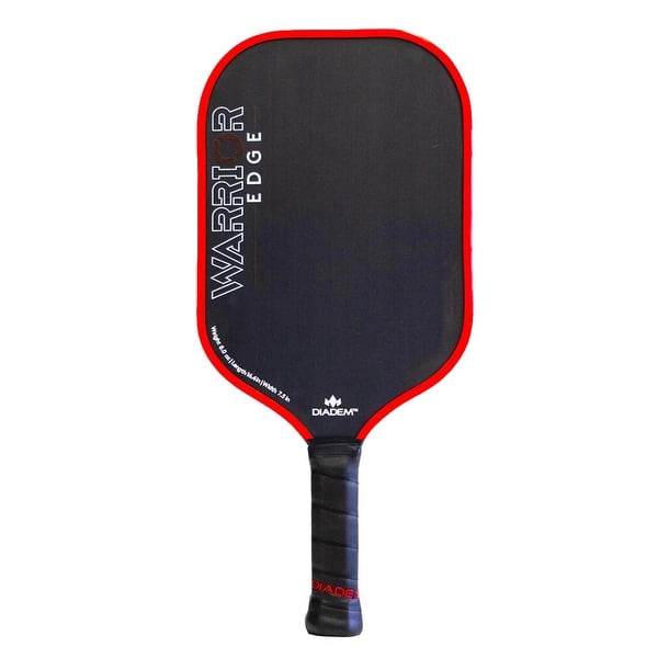 slide 2 of 5, Diadem Warrior Edge Pickleball Paddle, 16mm Core, Red
