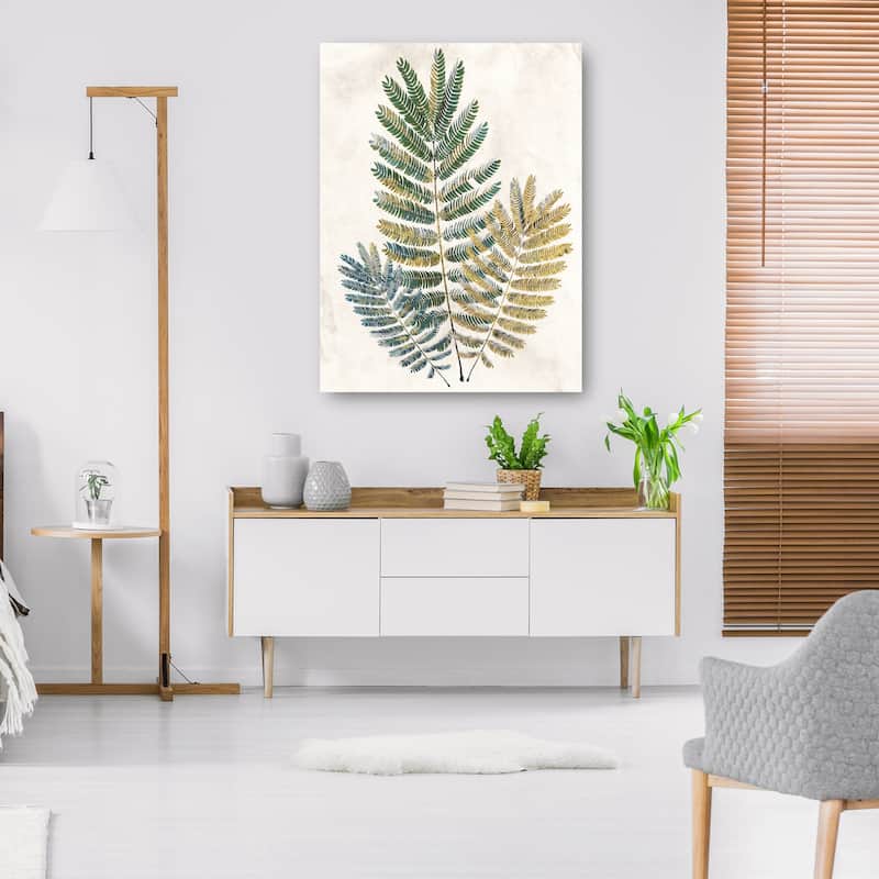 Opulent Ferns III By Studio Arts Canvas Art Print