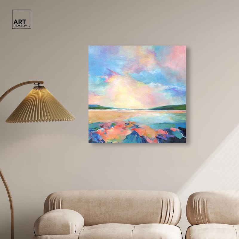 Island Fiesta Canvas by Art Remedy, Gallery Wrapped