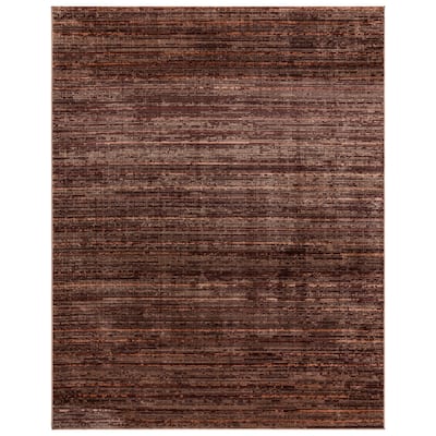 Gertmenian Missha Polyester Modern Tonal Ombre Solid High-Low Indoor Area Rug