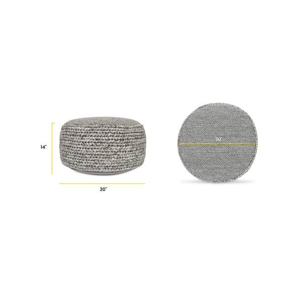 Set di 2 pouf contenitore effetto velluto rosa-grigio POLINA | Maisons