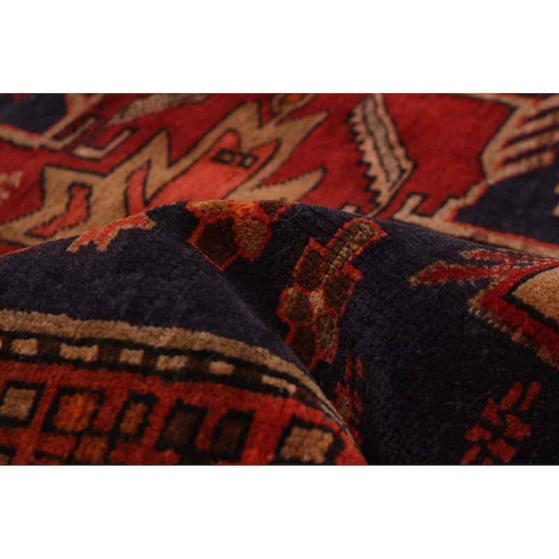 ECARPETGALLERY Hand-knotted Konya Anatolian Dark Navy Wool Rug - 4'1 x 12'2