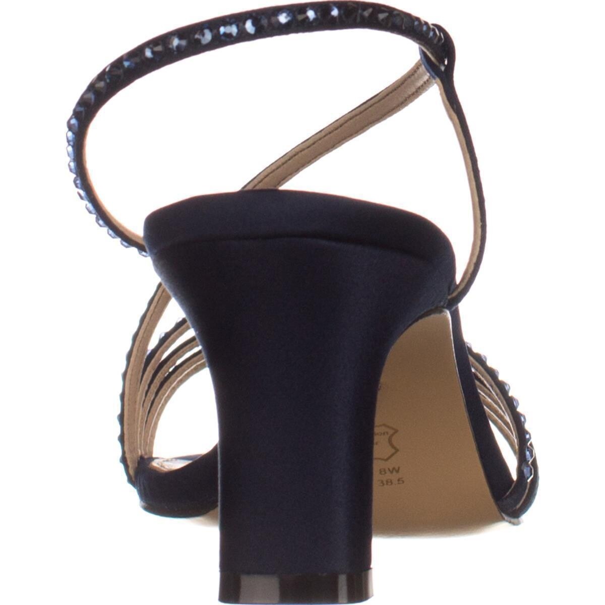 nina gerri evening sandals navy