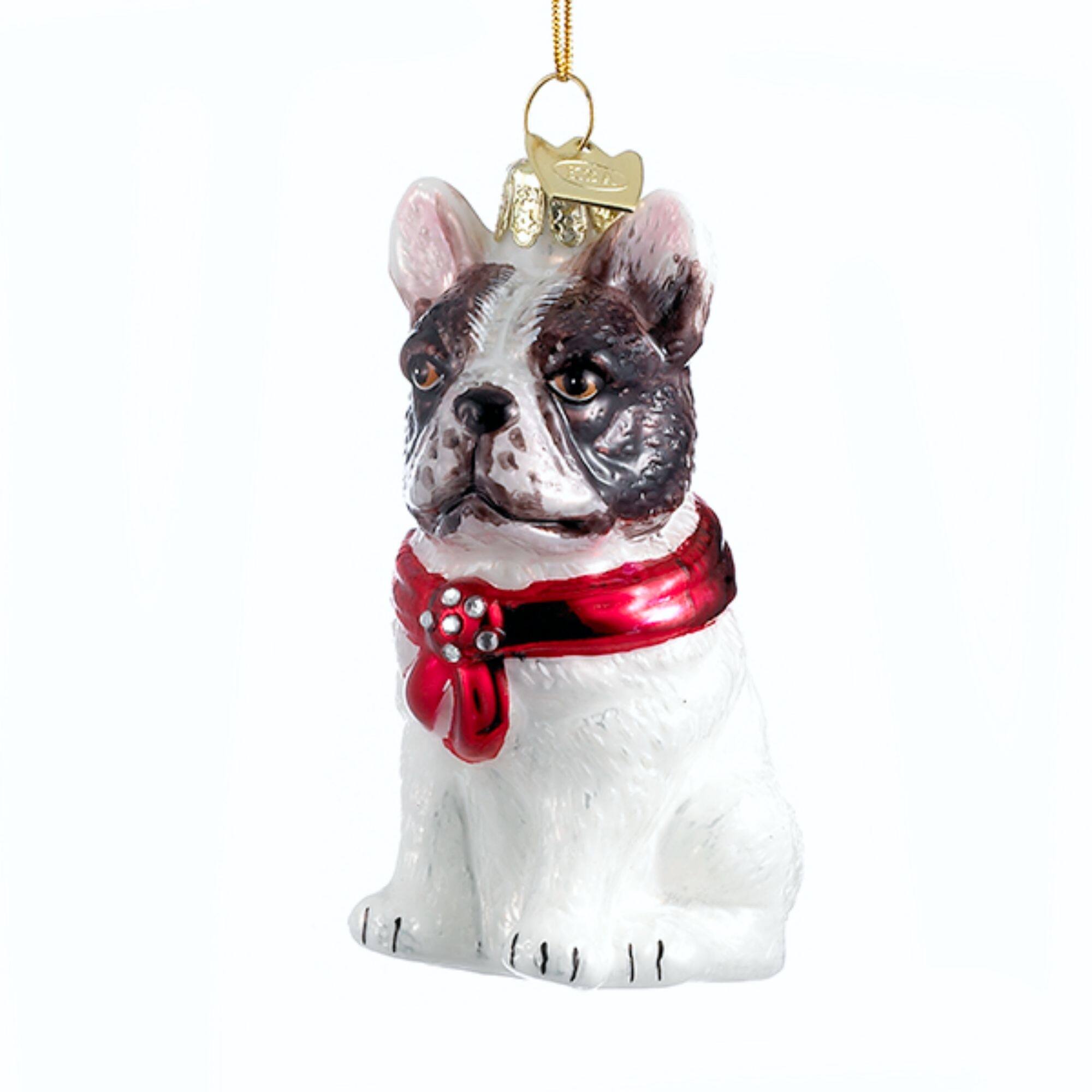 bulldog christmas decorations