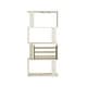 preview thumbnail 17 of 28, Furniture of America Thane Modern 4-Tier Dining Bar Cabinet with Bottle Wine Rack