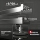 preview thumbnail 8 of 27, 36-Inch Linear Shower Drain with Stainless Steel Grate - 36 inch