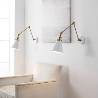 Rover 7" Adjustable Arm Metal LED Wall Sconce by JONATHAN  Y