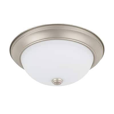 2- light Flush Mount Fixture
