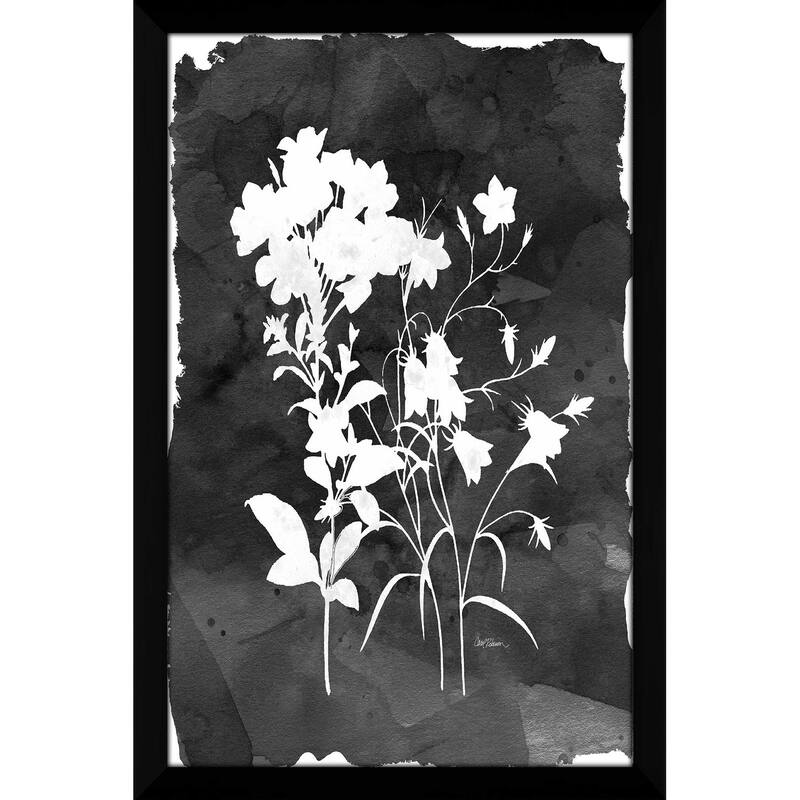"Black Botanical II" by Carol Robinson Print on Acrylic