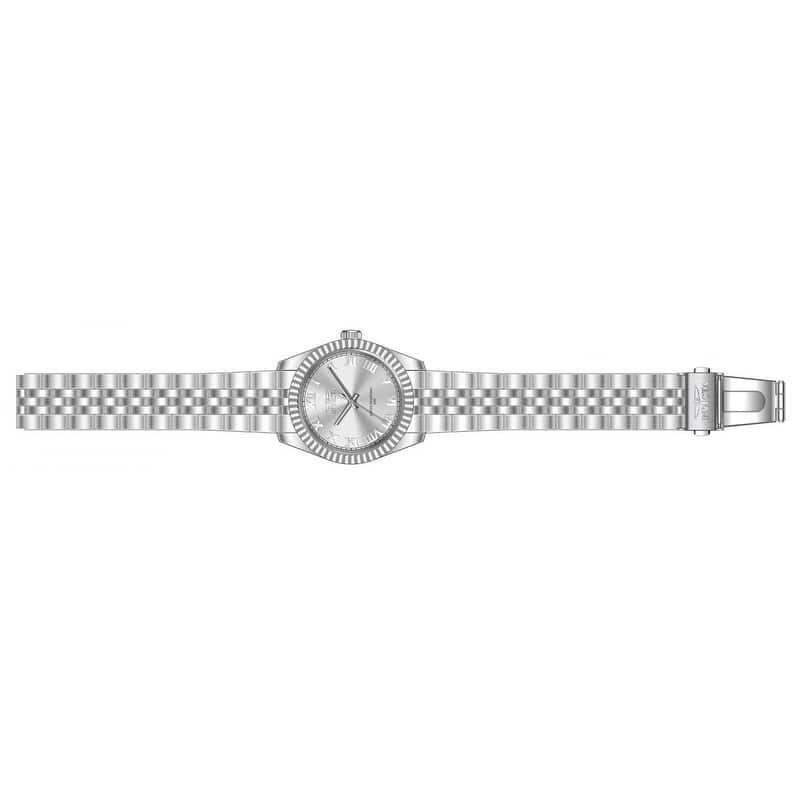 Invicta Women's 47409 Specialty Quartz 3 Hand Silver Dial Watch