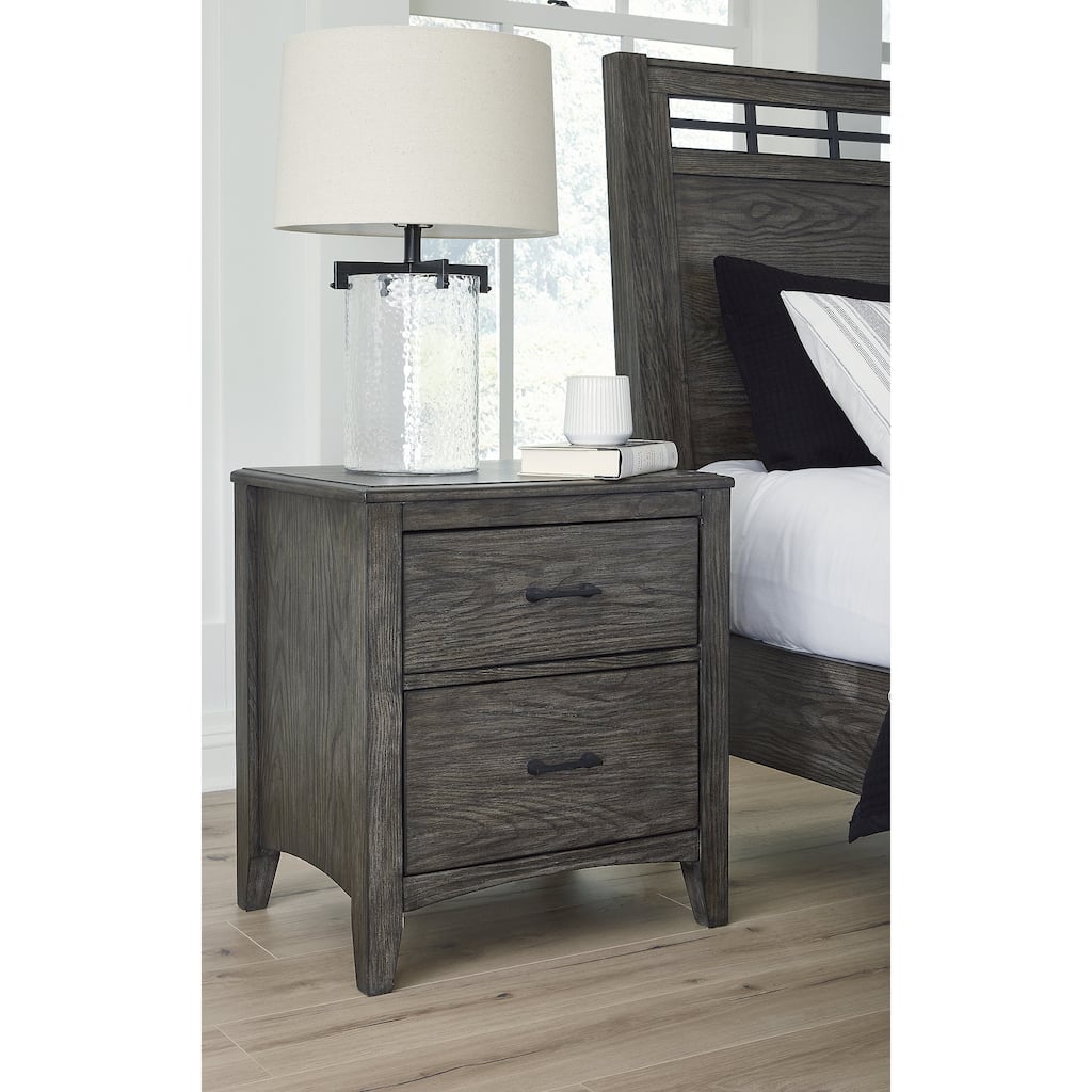 Signature Design by Ashley Montillan Grayish Brown Nightstand