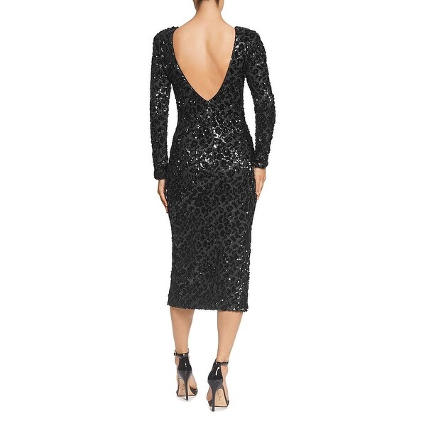 dress the population natalie sequin dress