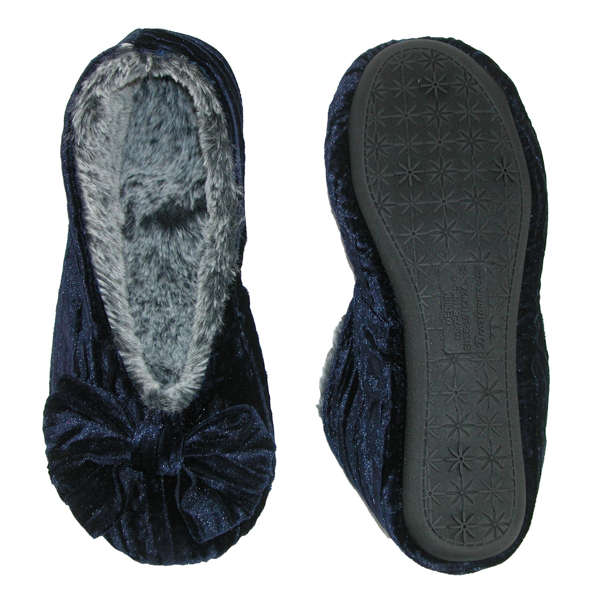 dearfoam ballet style slippers