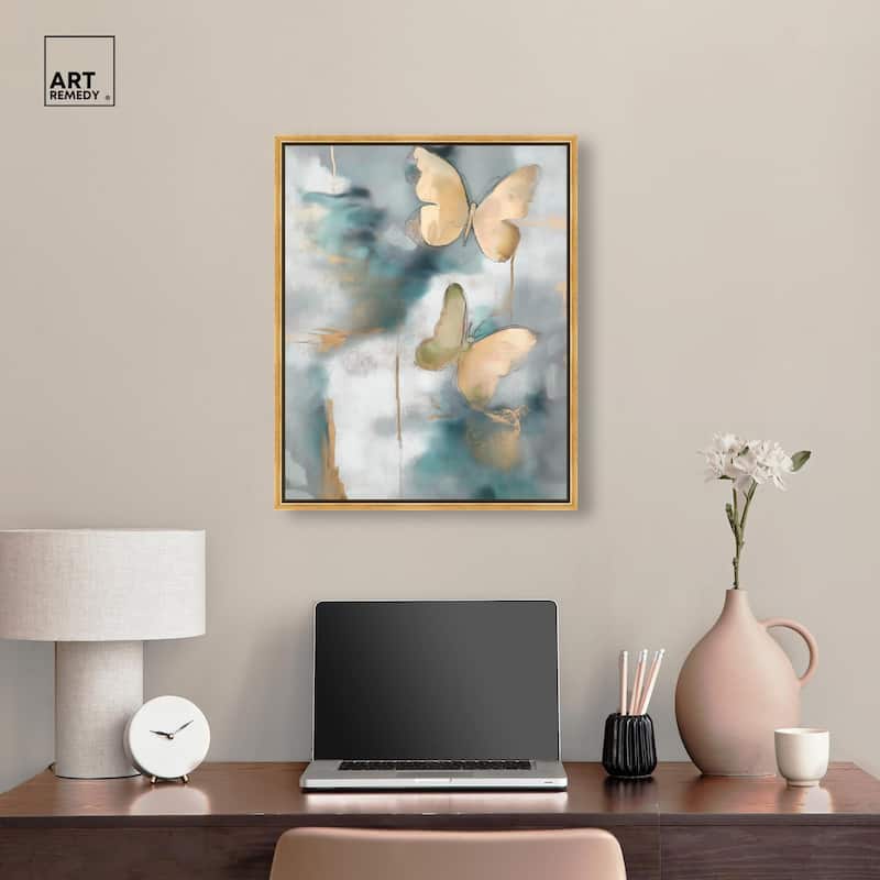 Butterflies Dream I Canvas by Art Remedy