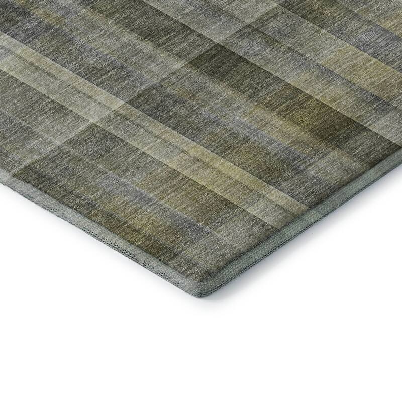 Premium Washable Super Soft Plaid Mayfield Rug