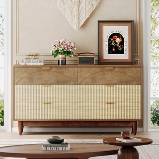 brown and green dresser 55 Inches for Bedroom, Modern Unique Mint Chest of Drawers - Bed Bath & Beyond SHOP