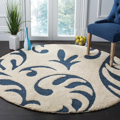SAFAVIEH Florida Shag Philipa Scroll Pattern 1.2-inch Thick Shag Rug