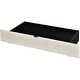 preview thumbnail 23 of 21, Queen Velvet Platform Bed with LED Lights and Storage Drawers