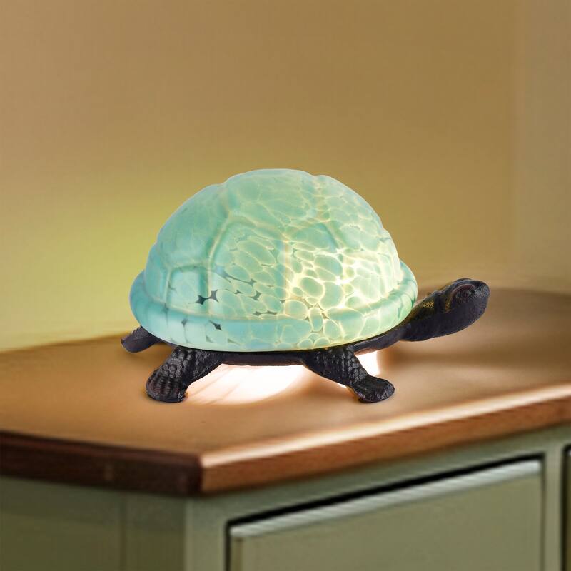 Chumlee Tiffany Turtle Desk Lamp