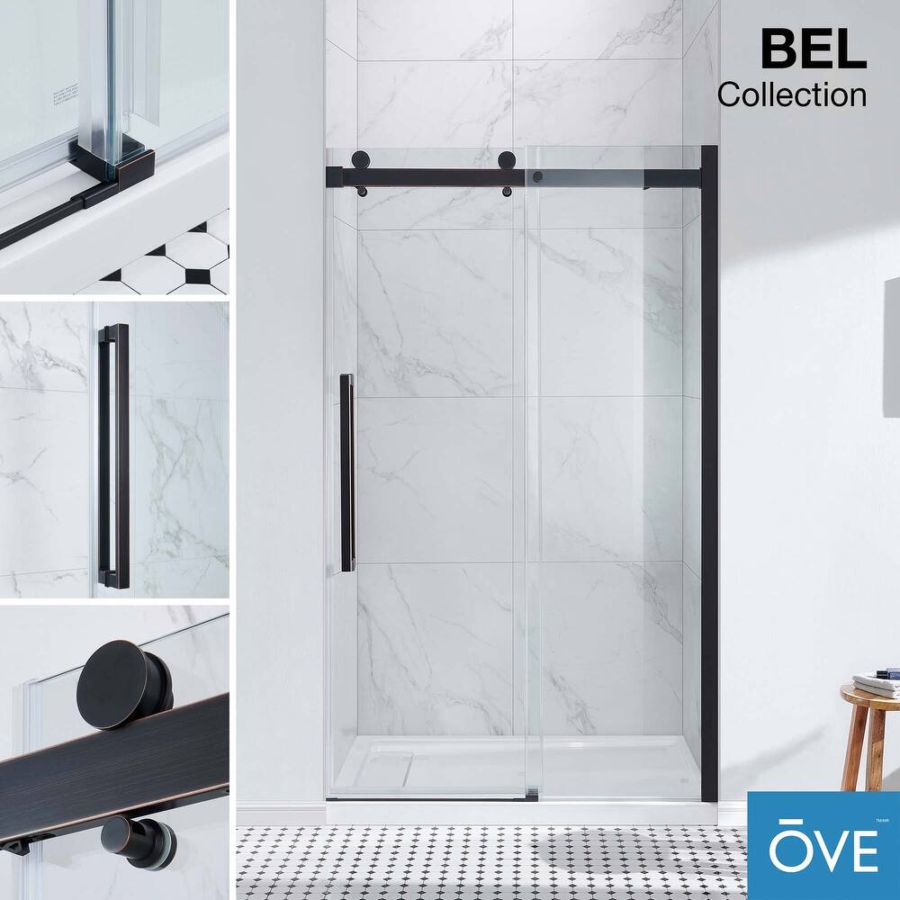 Bel Soft-Close Frameless Sliding Soft Close Shower Door