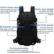 preview thumbnail 5 of 5, Utopia Alley Pet Carrier Backpack -Small Medium Dogs Cats Puppies Chest Carrier