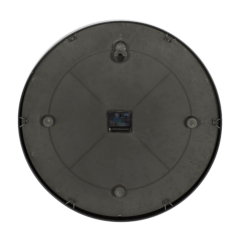 Glass Contemporary Wall Clock 20 x 20 x 2 - 20 x 2 x 20