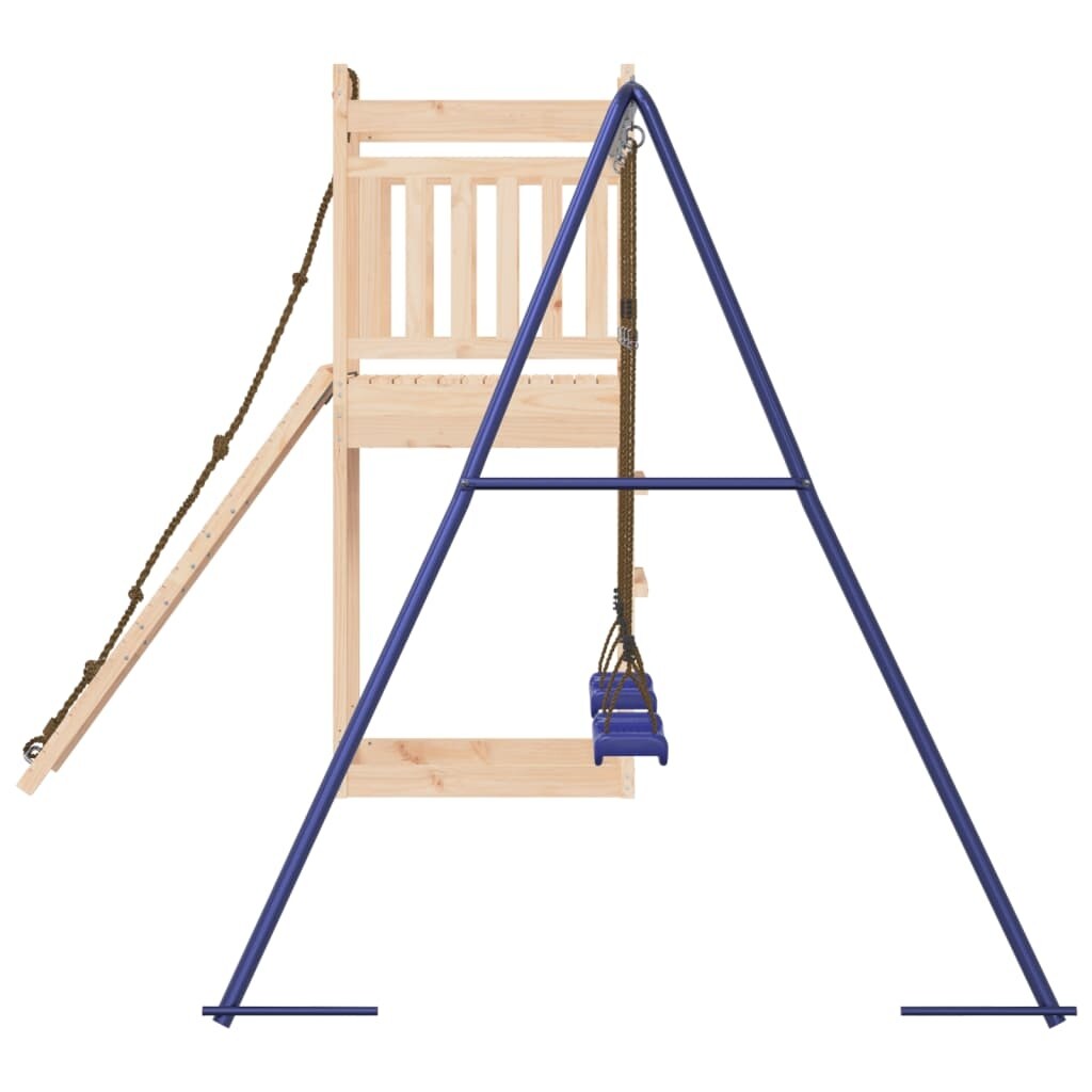 再入荷商品 vidaXL Swing Set Outdoor Backyard Wooden Playground 歩行補助・転倒防止