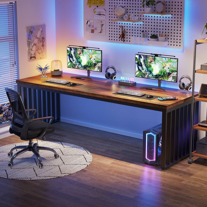 78.74-inch Two Person Computer Desk for Home Office
