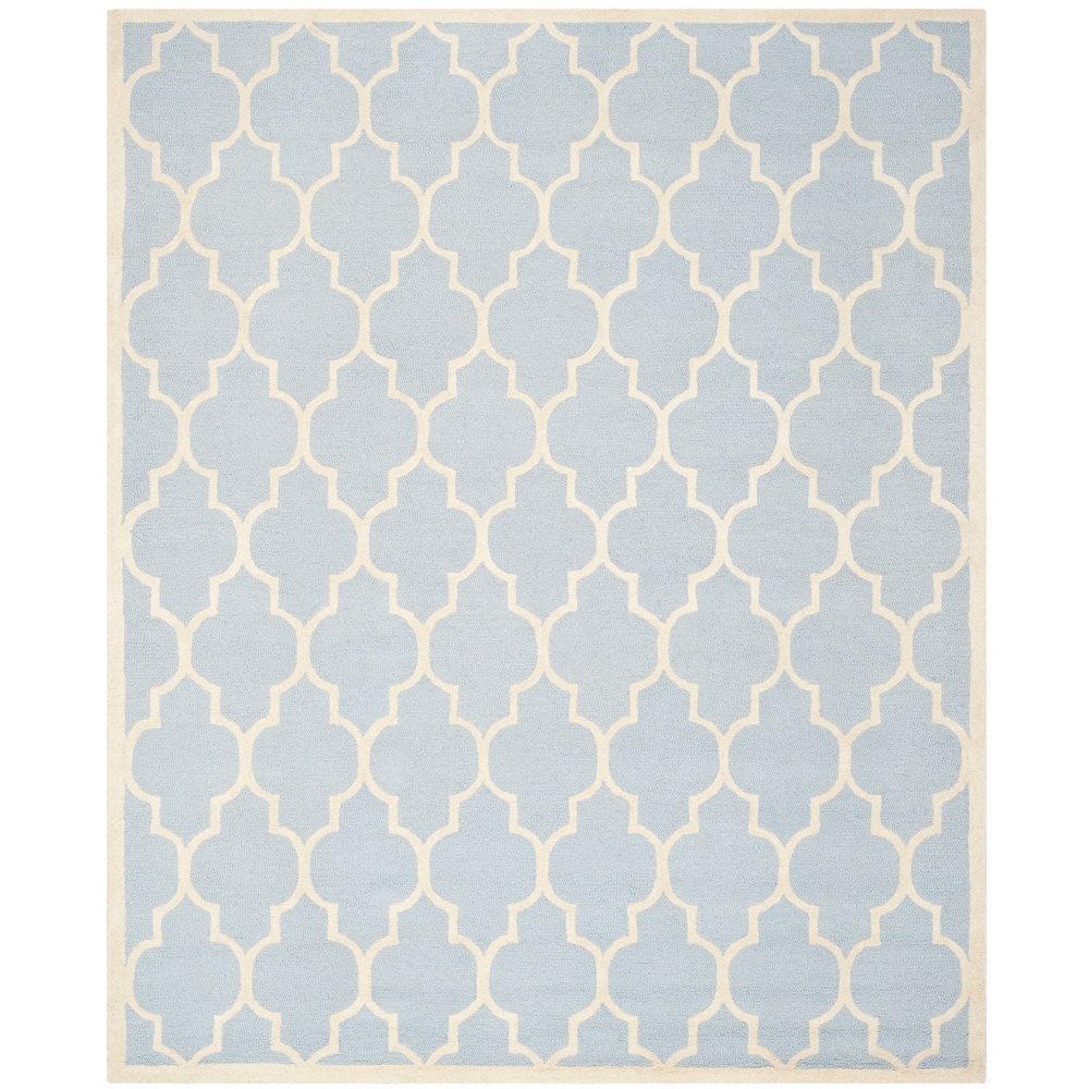 SAFAVIEH Handmade Cambridge Oddny Moroccan Trellis Wool Rug