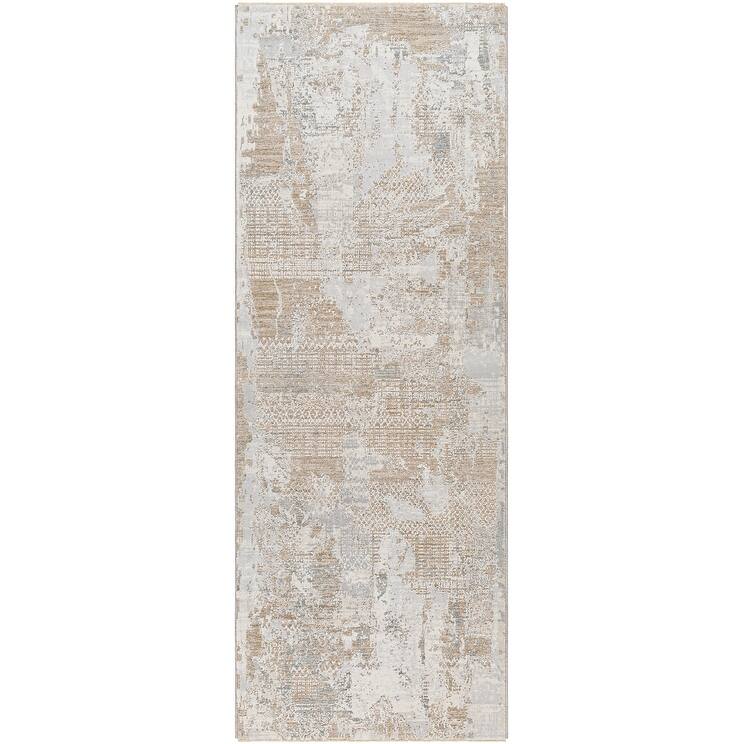 Oleander Distressed Abstract Area Rug